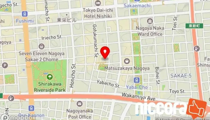 の地図 株式会社エッコ ウェブ デザイナー, インターネット マーケティング業 で 名古屋市