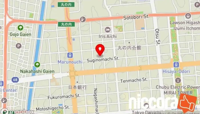 の地図 株式会社Fieat IT コンサルタント で 名古屋市