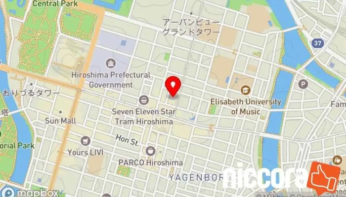 の地図 株式会社ＧｏＧｙｏＪａｐａｎ IT コンサルタント で 広島市