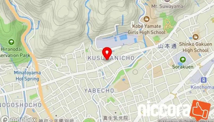 の地図 株式会社HawksMap IT コンサルタント で 神戸市