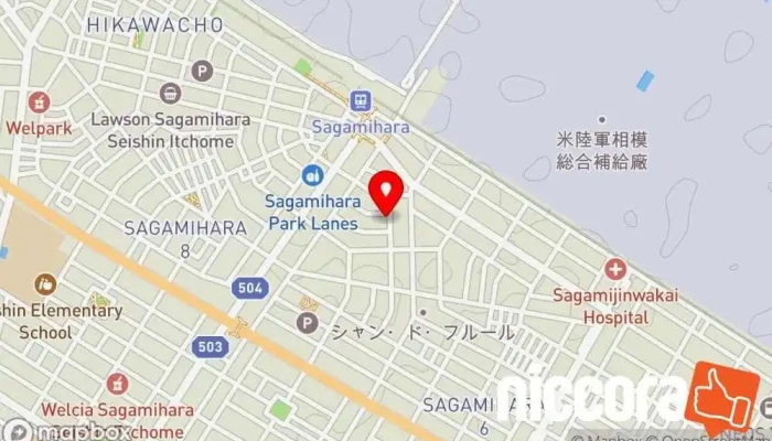 の地図 株式会社Heart Seed（ハートシード） 相模原 マーケティング コンサルタント, IT コンサルタント, インターネット マーケティング業 で 相模原市