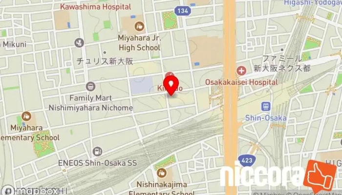 の地図 株式会社ＨＴＳアクト ソフトウェア企業, IT コンサルタント で 大阪市