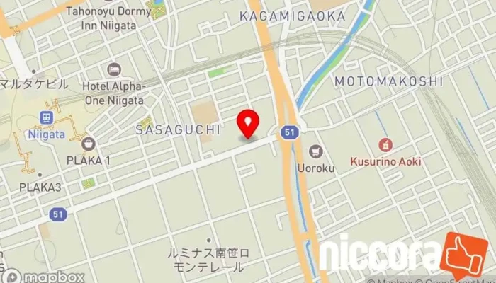 の地図 株式会社ファミリアス ウェブ デザイナー, 建築家, IT コンサルタント で 新潟市