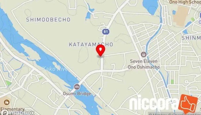 の地図 株式会社フィールドイースト ソフトウェア企業 で 小野市