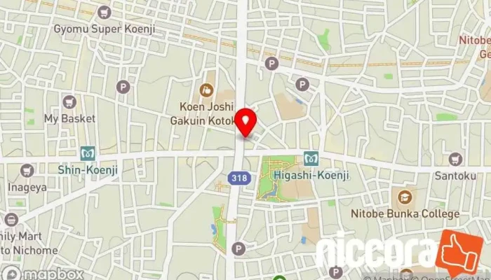 の地図 株式会社 いちから コンサルタント, 企業経営コンサルタント, 金融コンサルタント で 杉並区