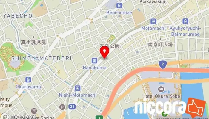 の地図 株式会社イデアシーラボ 神戸オフィス ウェブ デザイナー, 広告代理店, IT コンサルタント, インターネット マーケティング業 で 神戸市