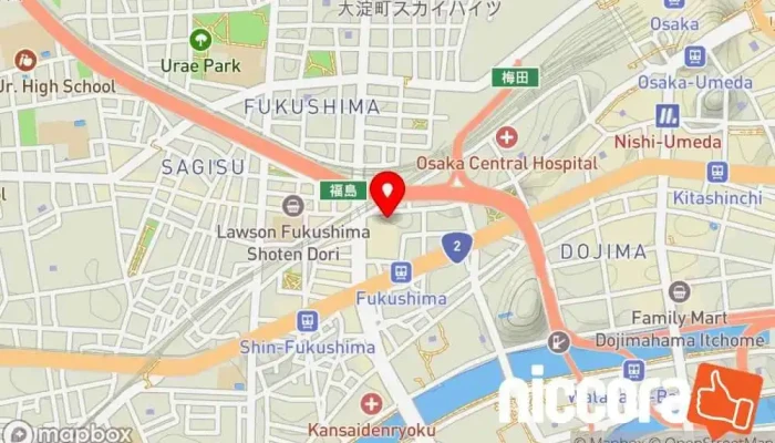 の地図 株式会社いえらぶGROUP大阪支社 IT コンサルタント, ソフトウェア企業 で 大阪市