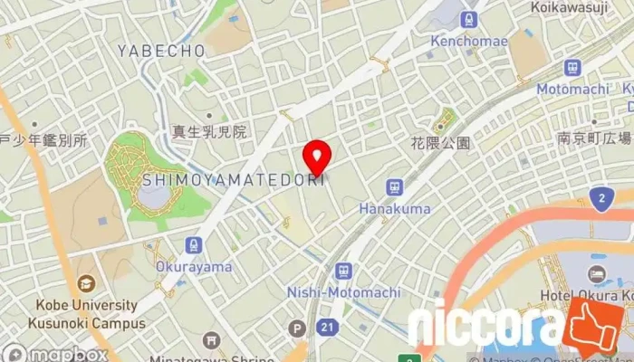 の地図 株式会社コンポジット IT コンサルタント, コンピューター サポート、サービス で 神戸市