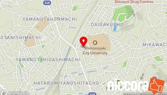 の地図 株式会社 クアリス ソフトウェア企業, IT コンサルタント, ウェブ ホスティング会社 で 下関市