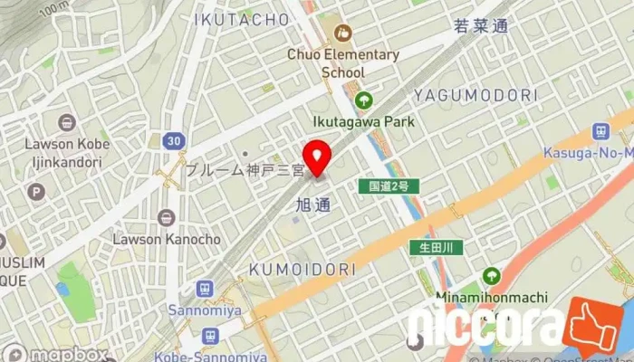 の地図 株式会社クインクエ IT コンサルタント で 神戸市