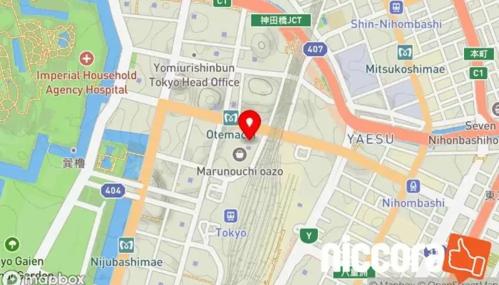 の地図 株式会社クロス・オペレーショングループ ソフトウェア企業, IT コンサルタント, コンサルタント で 千代田区