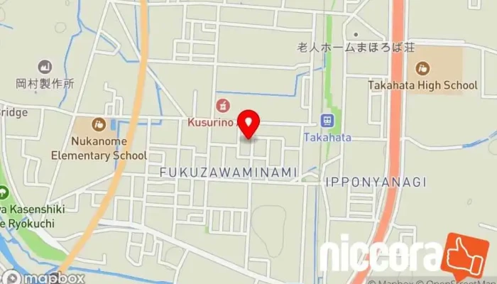 の地図 株式会社Ｋ.Ｚ.Ｎオフィス パソコン修理店 で 高畠町
