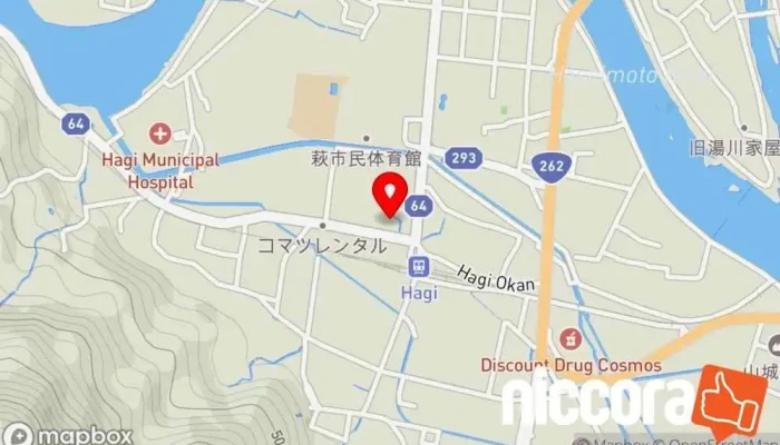 の地図 株式会社ミック山口支店 IT コンサルタント で 萩市