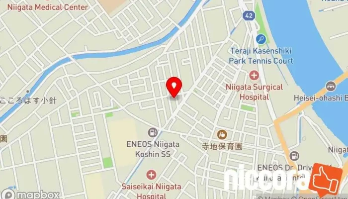 の地図 株式会社オールマイティテクノロジー IT コンサルタント で 新潟市