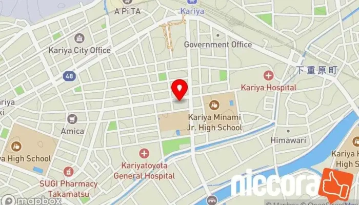 の地図 株式会社ピアニスト（ｐｅｅｒＮＩＳＴ） IT コンサルタント で 刈谷市