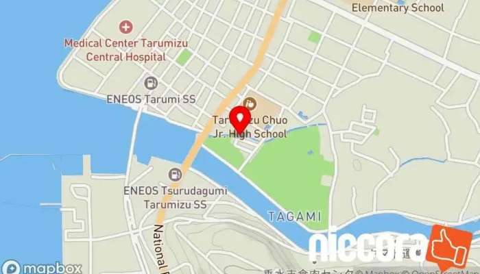 の地図 株式会社プロジェクトたるみず 観光案内所 で 垂水市