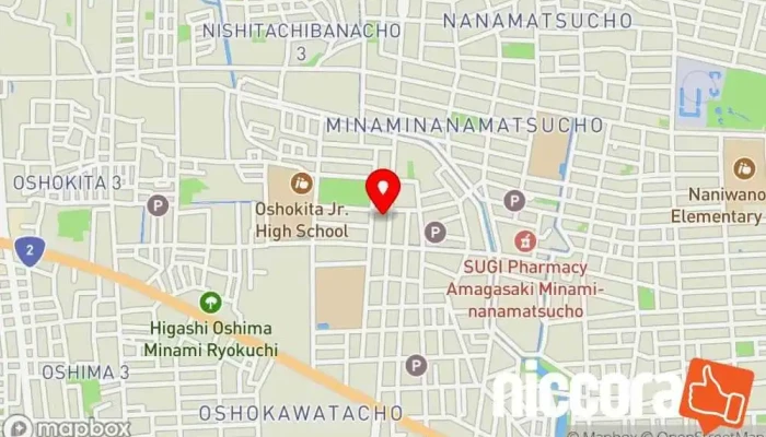 の地図 株式会社Ractory 広告代理店, IT コンサルタント で 尼崎市