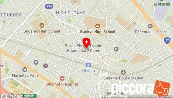 の地図 株式会社ラインプロフェクト 金融コンサルタント, 金融機関 で 豊島区