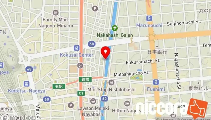 の地図 株式会社ラクー IT コンサルタント で 名古屋市