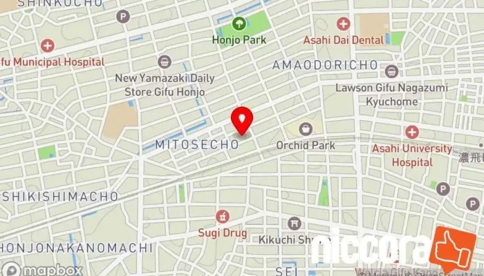 の地図 株式会社リーピー ウェブ デザイナー, BPO企業, 企業経営コンサルタント, IT コンサルタント, エンジニア, グラフィック デザイナー, インターネット マーケティング業, マーケティング コンサルタント, ソフトウェア企業 で 岐阜市