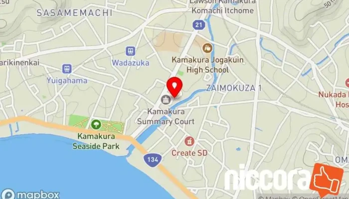 の地図 株式会社ルック・コンサルティング・グループ 人事コンサルティング, 教育機関 で 鎌倉市