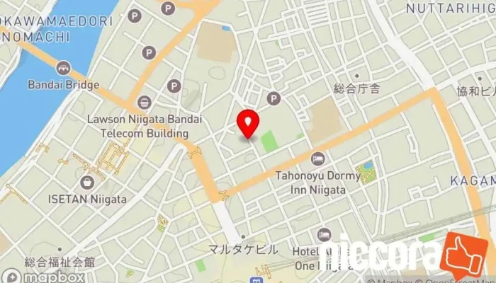 の地図 株式会社シンフォニアシステムズ ソフトウェア企業, IT コンサルタント で 新潟市