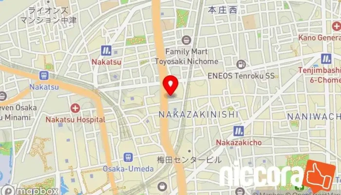 の地図 株式会社シンカネット ウェブ デザイナー, 広告代理店, IT コンサルタント, デザインエージェンシー, インターネット マーケティング業, ウェブ ホスティング会社 で 大阪市