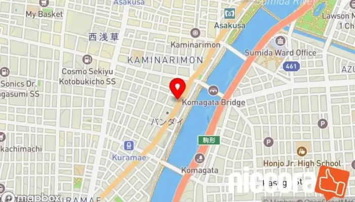 の地図 株式会社シンユーコンサルティング コンピューター サポート、サービス で 台東区