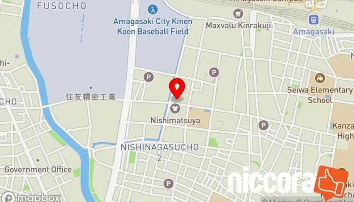 の地図 株式会社スマートグループ 情報サービス業者 で 尼崎市