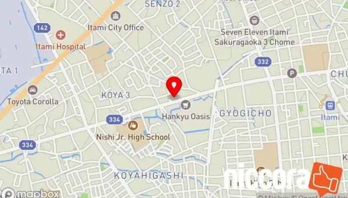 の地図 株式会社ステディ・コンサルティング コンサルタント で 伊丹市