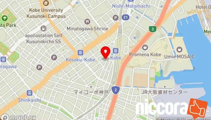 の地図 株式会社T-UP（ティーアップ） ソフトウェア企業 で 神戸市