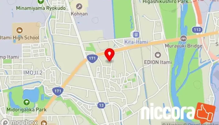 の地図 株式会社TCE 本社商品センター パソコンショップ, 家電修理業 で 伊丹市