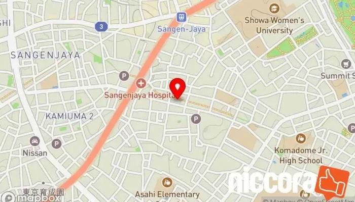 の地図 株式会社テックディレクション IT コンサルタント で 世田谷区