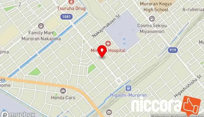 の地図 株式会社トータル保険事務所 保険代理店 で 室蘭市