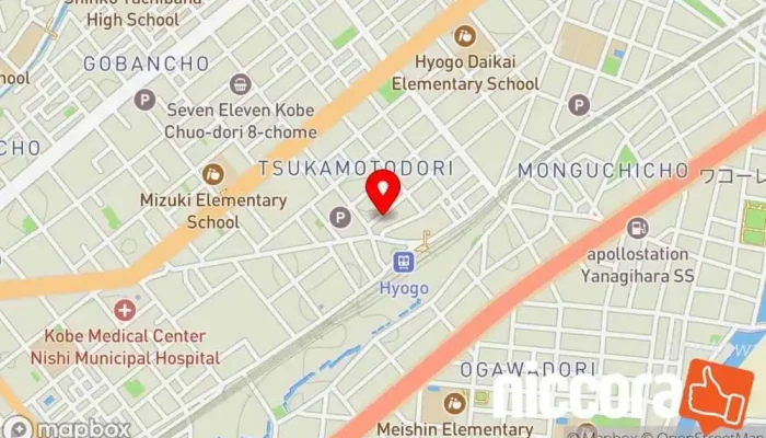 の地図 株式会社トップキャスト IT コンサルタント, 企業経営コンサルタント, ソフトウェア企業 で 神戸市