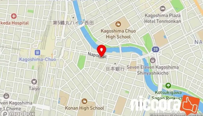 の地図 株式会社トウコン・鹿児島 IT コンサルタント で 鹿児島市