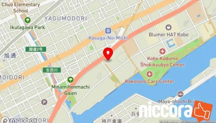 の地図 株式会社ウェブリクス IT コンサルタント で 神戸市
