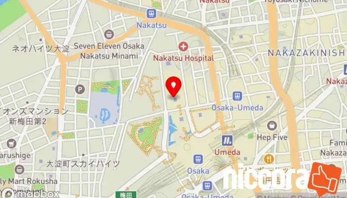 の地図 株式会社ワサビ ソフトウェア企業, IT コンサルタント, 電子機器会社, 電気技術サービス, エンジニア, ショッピング モール, リサイクル ショップ, ウェブ ホスティング会社, ウェブ デザイナー で 大阪市