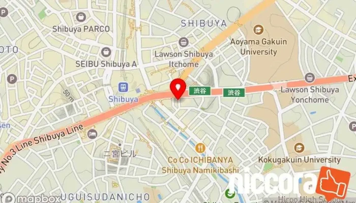 の地図 株式会社 ユニバーサルグロース 在宅医療サービス, 企業経営コンサルタント, IT コンサルタント で 渋谷区