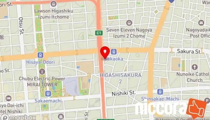 の地図 株式会社ジェイブリッジ IT コンサルタント で 名古屋市