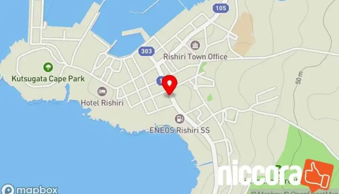 の地図 ㈱思縁 卸売食料品店 で 利尻町