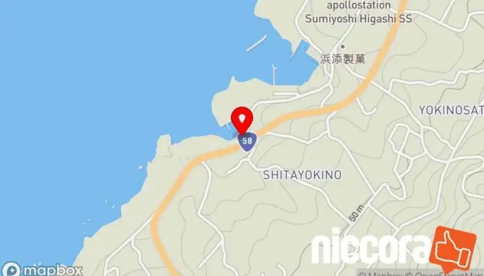 の地図 (株)種子島style コンテナ販売業者 で 西之表市