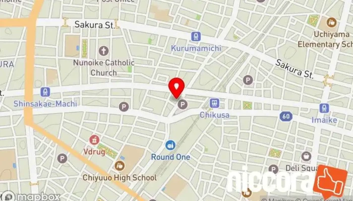 の地図 ㈱アイビーコミュニケーションズ 本社 IT コンサルタント, コンピュータ セキュリティ業, セキュリティー システム販売業者, 通信機器販売業者 で 名古屋市
