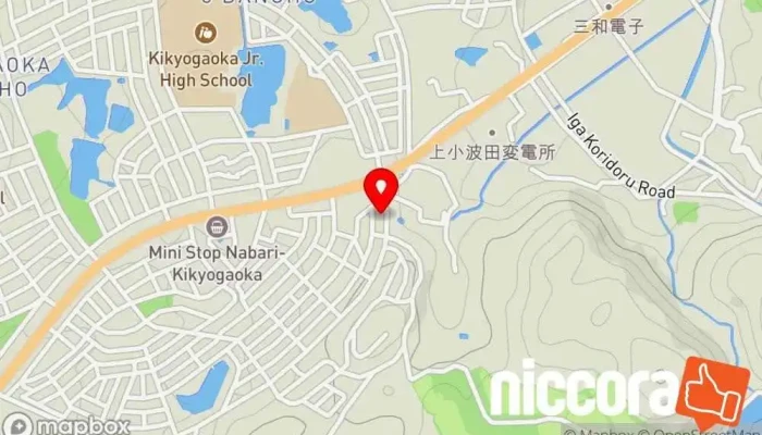 の地図 （株）アイビジネス 人材派遣業 で 名張市