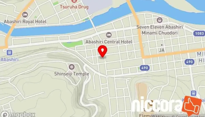 の地図 ㈱アイスタイル 網走office 保険代理店 で 網走市