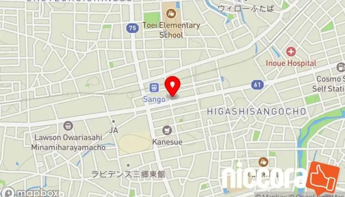 の地図 ㈱ベネ･エルヨン ソフトウェア企業 で 尾張旭市