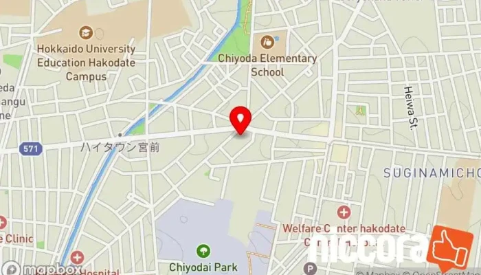 の地図 ㈱ベリサーブ函館 IT コンサルタント で 函館市