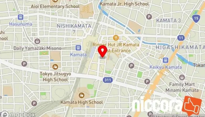 の地図 ㈱ボックタック IT コンサルタント で 大田区