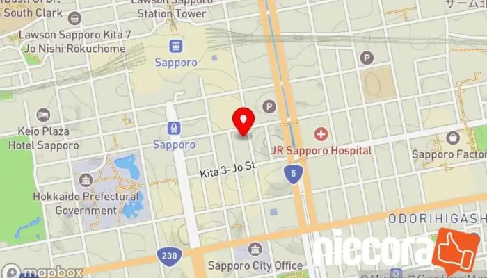 の地図 ㈱ディーボ ソフトウェア企業, IT コンサルタント で 札幌市