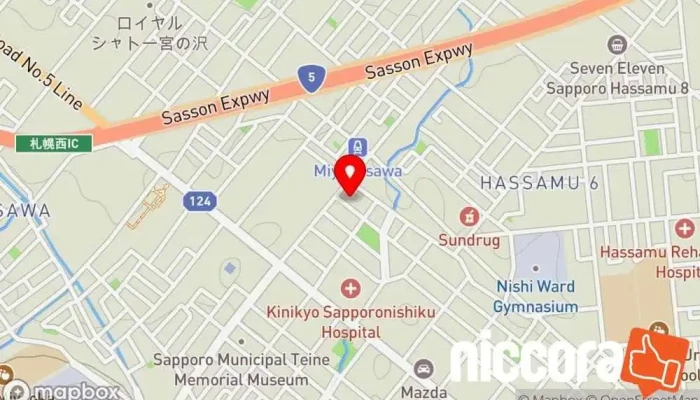 の地図 ㈱ディーエーオー ウェブ デザイナー, IT コンサルタント で 札幌市